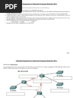 ACN Individual Assignment For Communication Eng'g Students