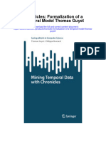 Chronicles Formalization of A Temporal Model Thomas Guyet Full Chapter