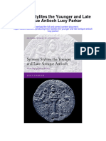 Download Symeon Stylites The Younger And Late Antique Antioch Lucy Parker full chapter