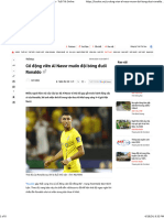 Cổ Động Viên Al Nassr Muốn Đ I Bóng Đuổi Ronaldo - Tuổi Trẻ Online