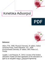 Kinetika Adsorpsi-Mhs