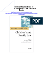 Download Philosophical Foundations Of Childrens And Family Law Elizabeth Brake all chapter
