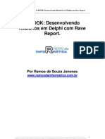 Livro Rave Report Com Delphi - Ramos de Souza Janones
