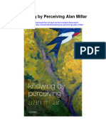 Download Knowing By Perceiving Alan Millar full chapter