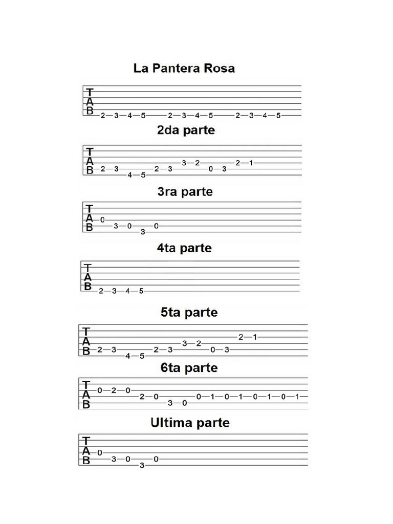 Pantera Rosa | PDF
