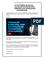 Pedido Busca e Penhora SISBAJUD - FINAL