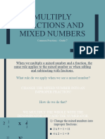 Multiplying Mixed Numbers - Without Video