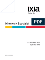 IxNetwork Specialist September 2013-Jp