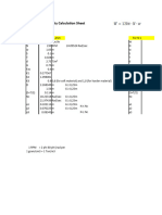 Calculation Sheet For Jaw Crusher Capacity