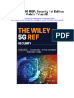 The Wiley 5G Ref Security 1St Edition Rahim Tafazolli All Chapter