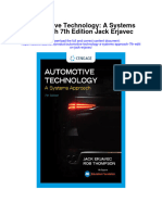 Automotive Technology A Systems Approach 7Th Edition Jack Erjavec Full Chapter