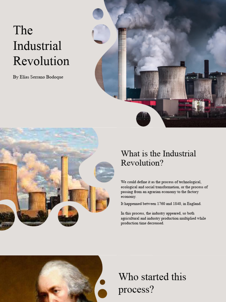 Overview of the Industrial Revolution | PDF | Science & Mathematics