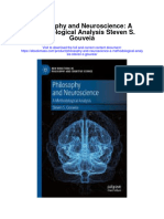 Download Philosophy And Neuroscience A Methodological Analysis Steven S Gouveia all chapter
