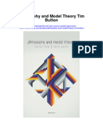 Download Philosophy And Model Theory Tim Button all chapter