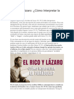 El Rico y Lázaro