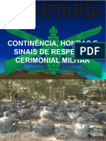 Continência e Sinais de Respeito