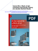 A City Cannot Be A Work of Art Learning Economics and Social Theory From Jane Jacobs Sanford Ikeda Full Chapter