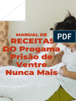 Manual de Receitas Progama Prisão de Ventre Nunca Mais