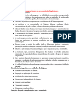 Cuidados de Enfermagem frente às necessidades higiênicas