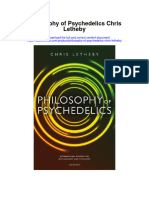 Download Philosophy Of Psychedelics Chris Letheby all chapter