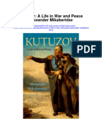 Download Kutuzov A Life In War And Peace Alexander Mikaberidze 2 full chapter