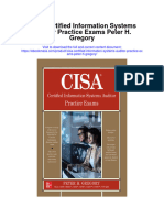 Cisa Certified Information Systems Auditor Practice Exams Peter H Gregory Full Chapter
