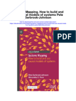 Systems Mapping How To Build and Use Causal Models of Systems Pete Barbrook Johnson Full Chapter