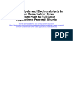 Download Photocatalysts And Electrocatalysts In Water Remediation From Fundamentals To Full Scale Applications Prasenjit Bhunia all chapter