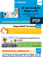 04 Diapositivas. CV El Curriculum Vitae