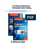Tachdjians Pediatric Orthopaedics From The Texas Scottish Rite Hospital For Children 6Th Edition John A Herring Full Chapter