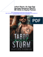 Taboo Perfect Storm An Age Gap Forced Marriage Romance Devils Hellions MC Book 3 Hayley Faiman Full Chapter