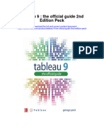 Tableau 9 The Official Guide 2Nd Edition Peck Full Chapter