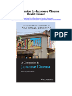 Download A Companion To Japanese Cinema David Desser full chapter