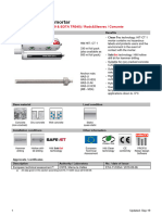 HIT-CT 1 Injection Mortar: Anchor Design (EOTA TR029 & EOTA TR045) / Rods&Sleeves / Concrete