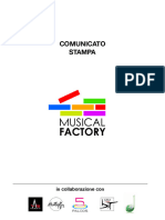 Comunicato Stampa Musical FACTORY v3-1