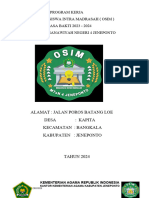 Program Kerja OSIM 2023 - 2024