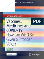 Vaccines, Medicines and COVID-19 How Can WHO Be Given A Stronger Voice?