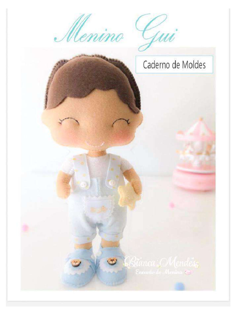 Caderno de moldes - Menino Gui - Bianca Mendes | PDF