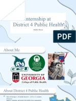 My Internship at District 4 Public Health 1