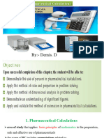 Parmaceutical Calculation