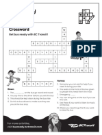 Crossword Answer Key 1