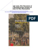 Download Babad Tanah Jawi The Chronicle Of Java The Revised Prose Version Of C F Winter Sr Wim Remmelink full chapter