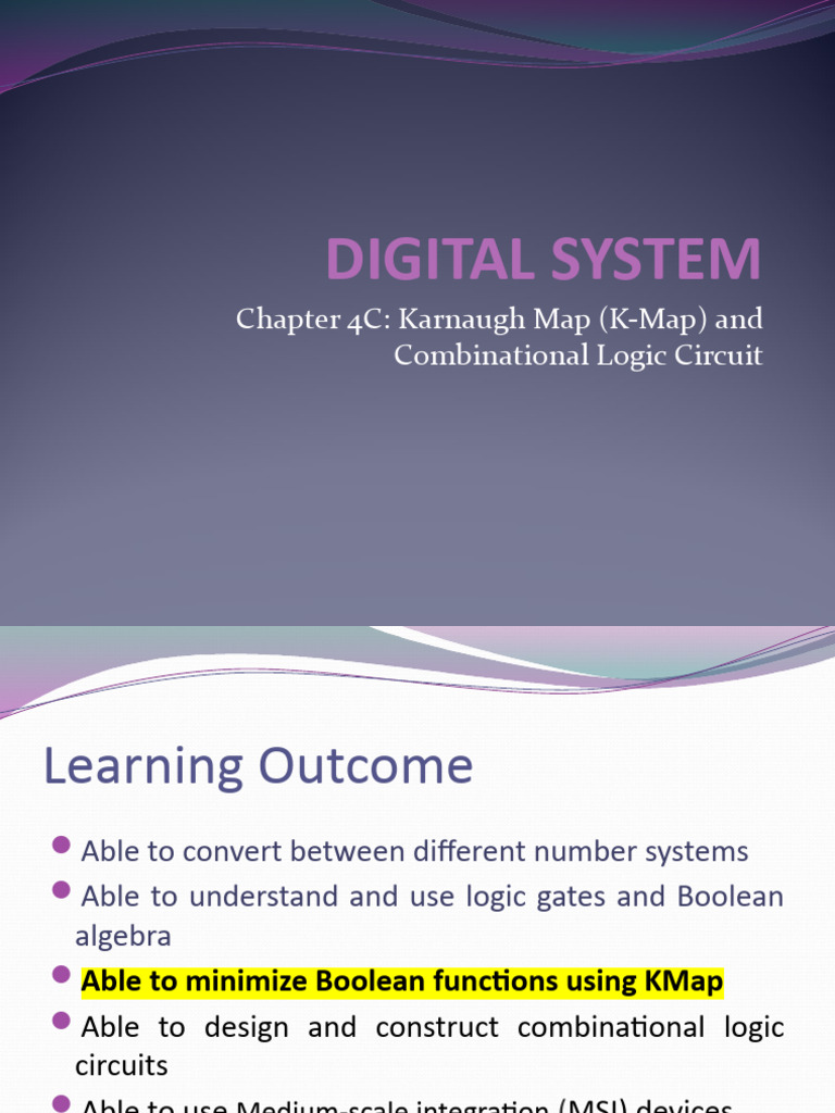 4c (Digital System) K-Map Latest | Download Free PDF | Mathematical ...