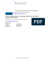 A Novel Analytical Model For Estimating Vehicle Delay at Isolated Signalised Intersections