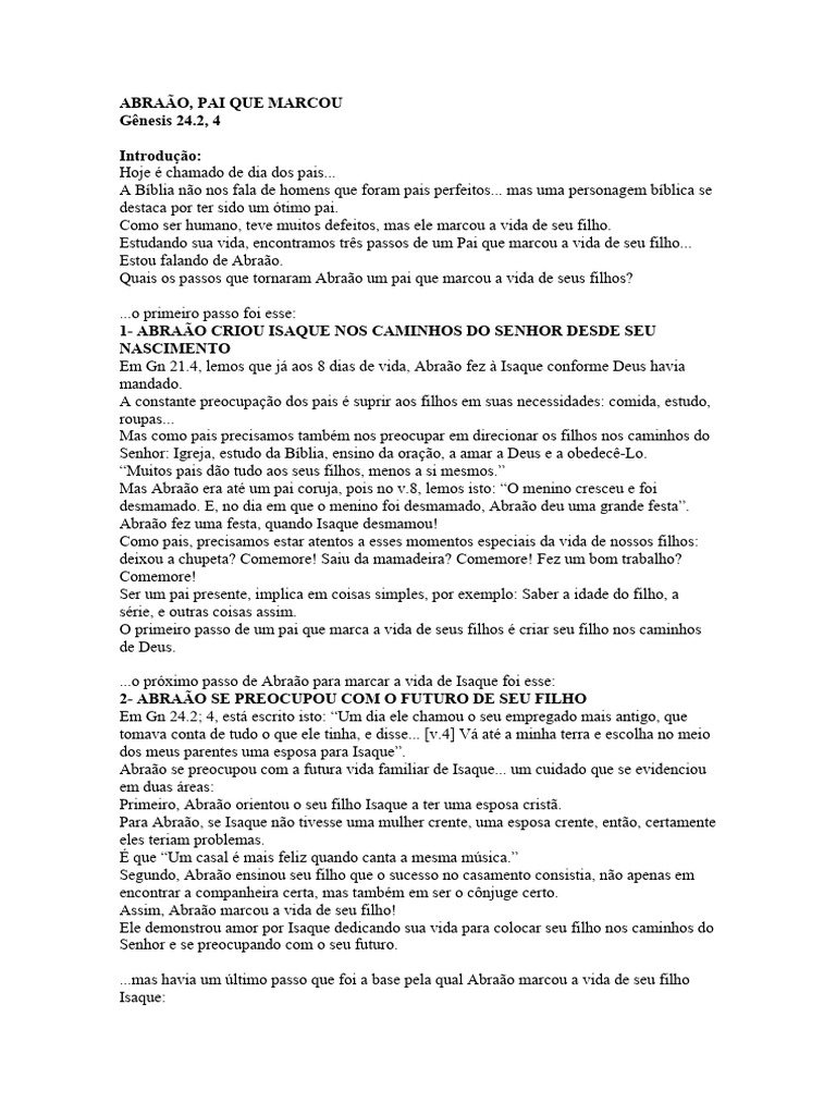 ABRAÃO PDF Abraão Isaac