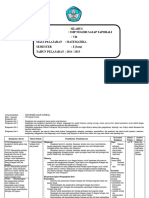 Kelas 7 - Silabus Ganjil 2014-2015