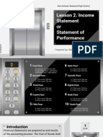 2 3. Income Statement Statement of Equity