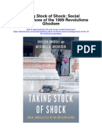 Taking Stock of Shock Social Consequences of The 1989 Revolutions Ghodsee Full Chapter