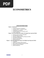 Handout Econometrics - Module