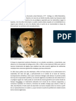 biografia Karl Friedrich Gauss